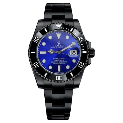 rolex di era nero è blu costo|rolex sottomarino stampato.